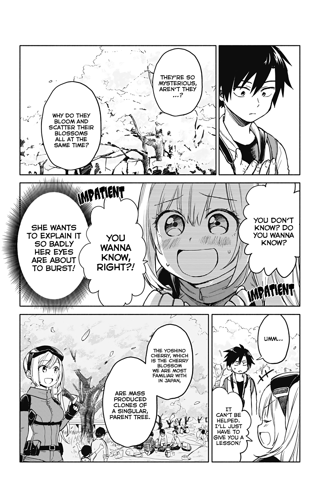 Saguri-chan Tankentai Chapter 1 page 28 - Chapter 1: Negishi Shinrin Park's Grandstand