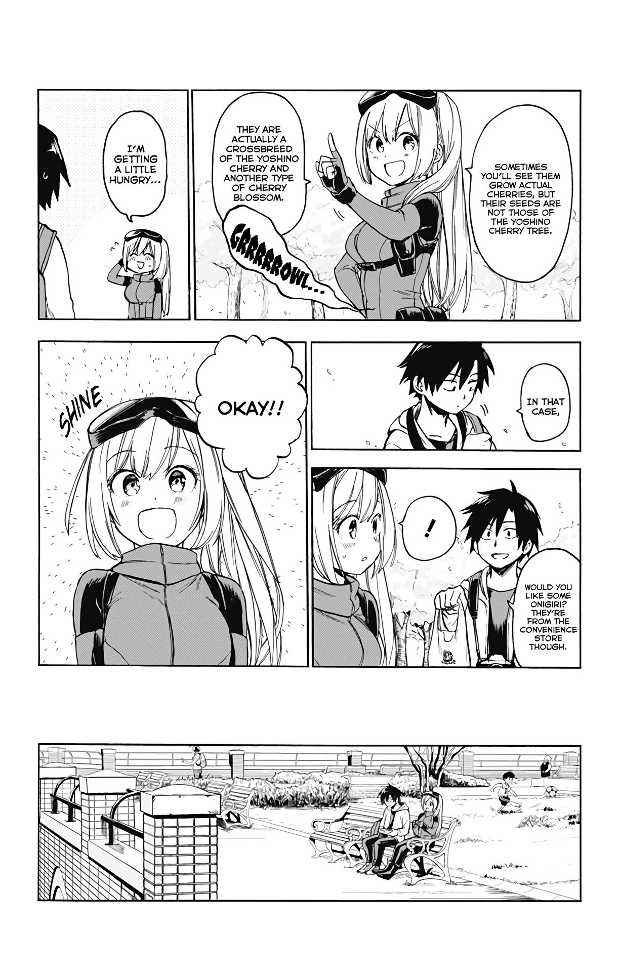 Saguri-chan Tankentai Chapter 1 page 30 - Chapter 1: Negishi Shinrin Park's Grandstand