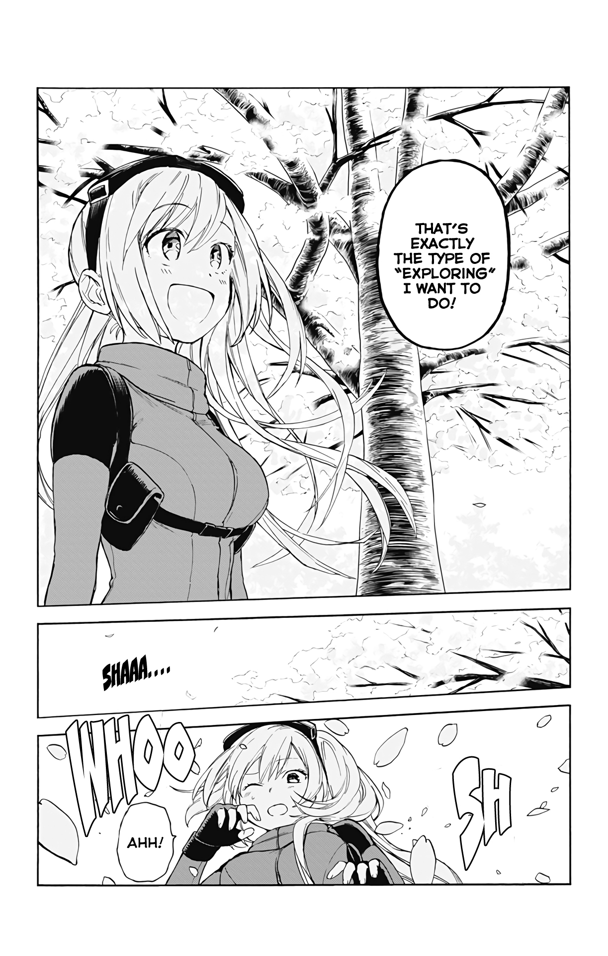 Saguri-chan Tankentai Chapter 1 page 32 - Chapter 1: Negishi Shinrin Park's Grandstand
