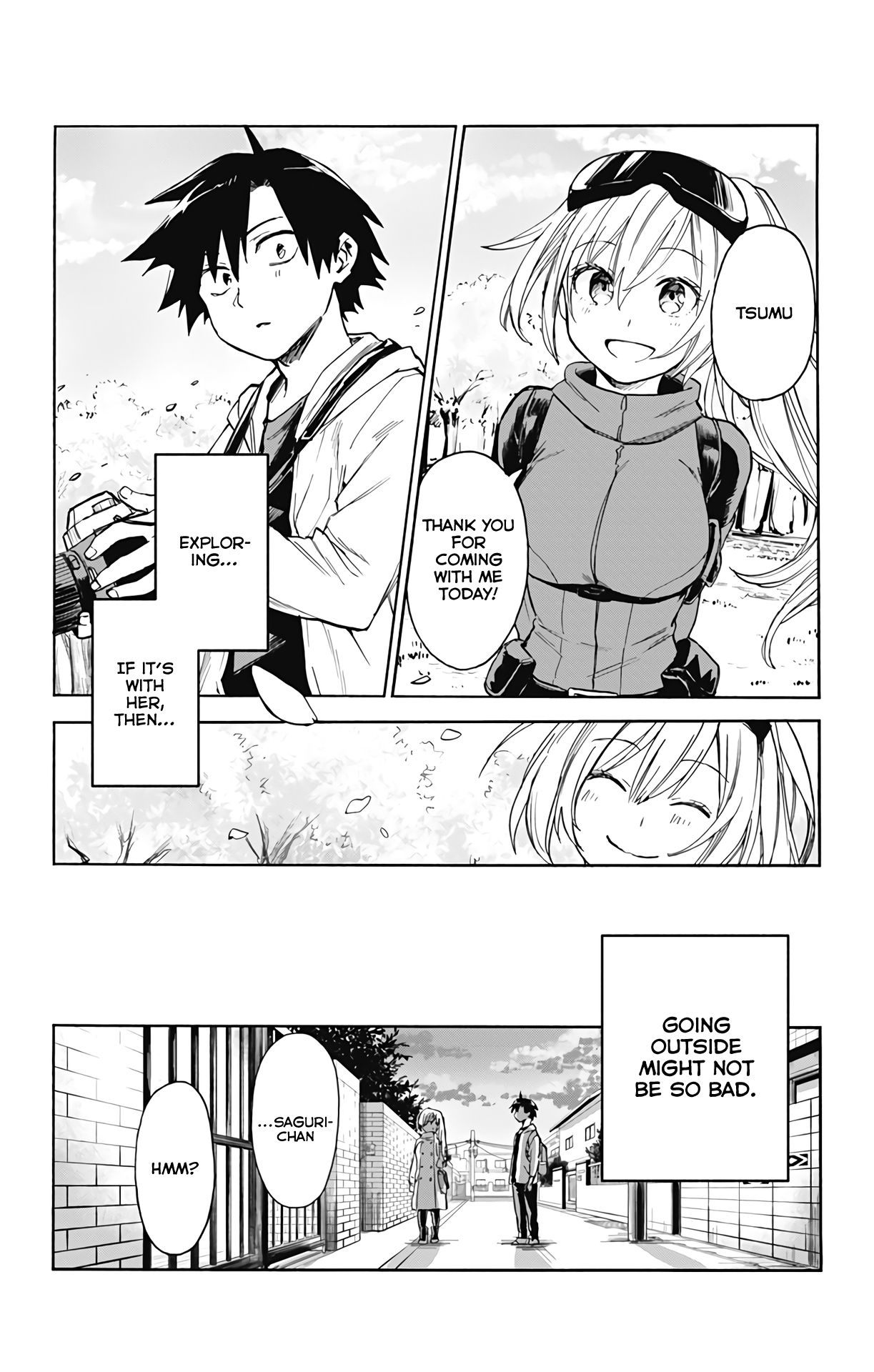 Saguri-chan Tankentai Chapter 1 page 36 - Chapter 1: Negishi Shinrin Park's Grandstand