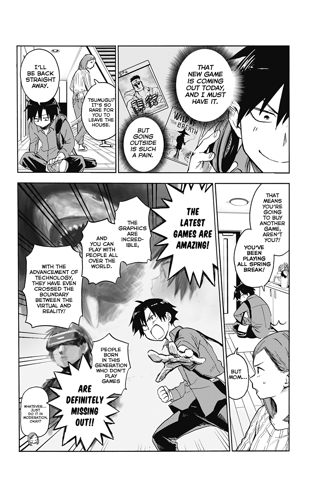Saguri-chan Tankentai Chapter 1 page 5 - Chapter 1: Negishi Shinrin Park's Grandstand