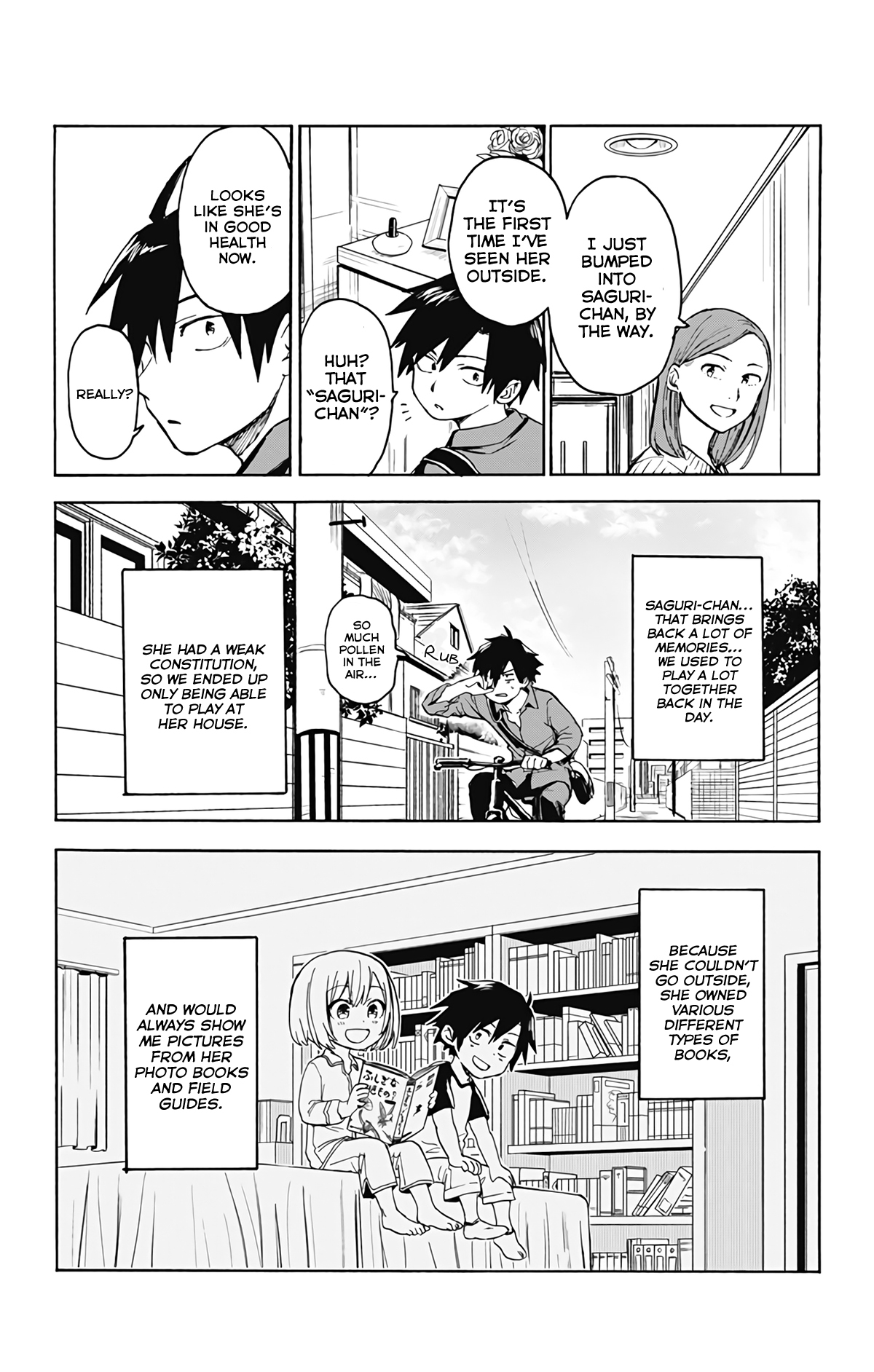 Saguri-chan Tankentai Chapter 1 page 6 - Chapter 1: Negishi Shinrin Park's Grandstand