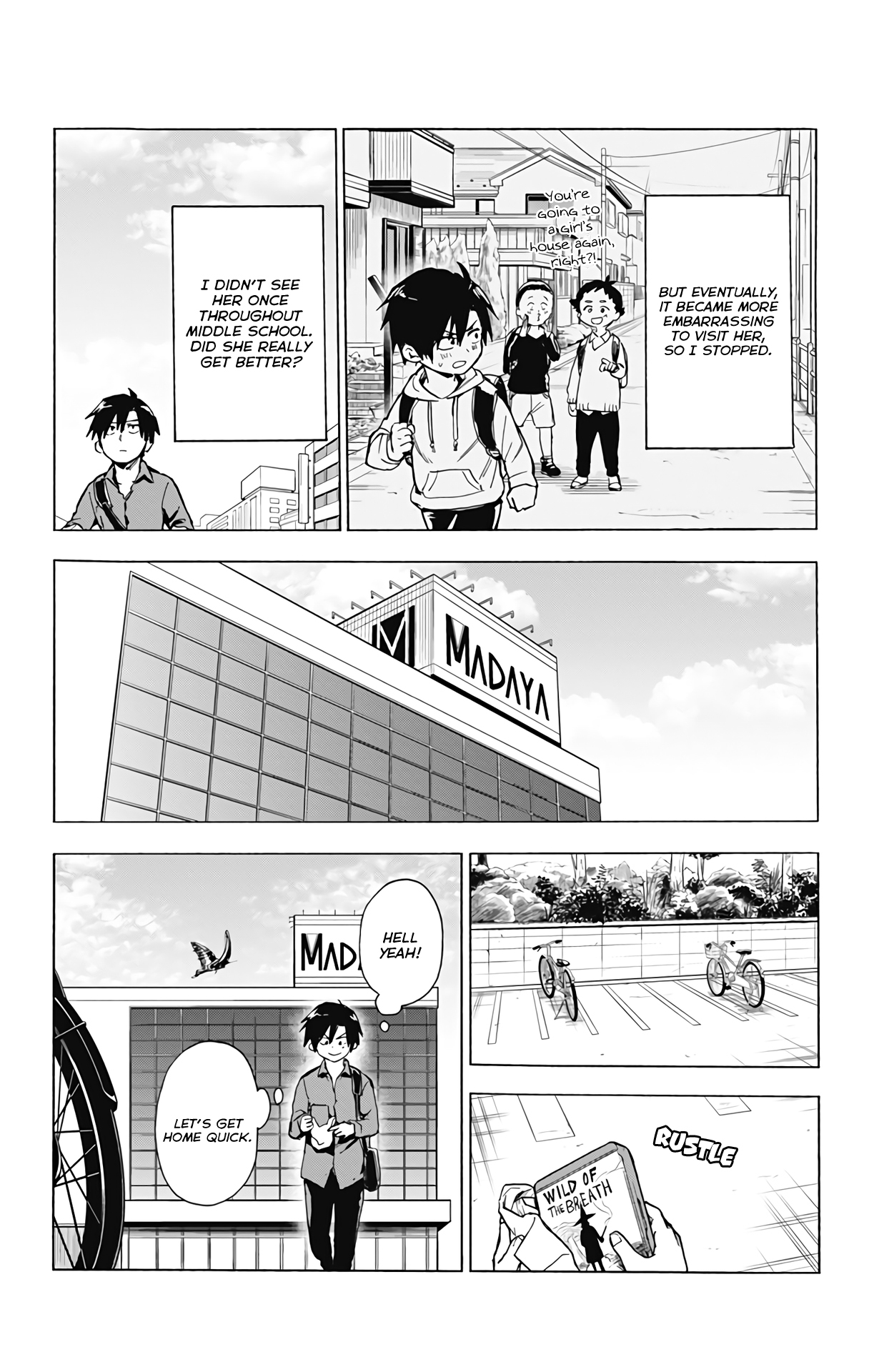 Saguri-chan Tankentai Chapter 1 page 7 - Chapter 1: Negishi Shinrin Park's Grandstand