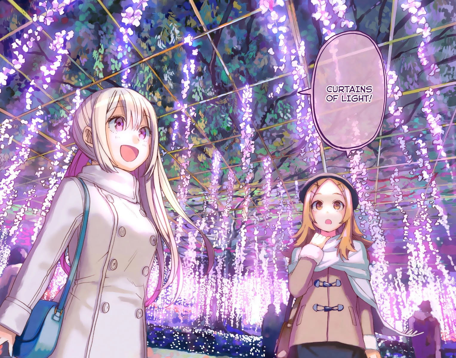 Saguri-chan Tankentai Chapter 11 page 12 - Chapter 11: Ashikaga Flower Park