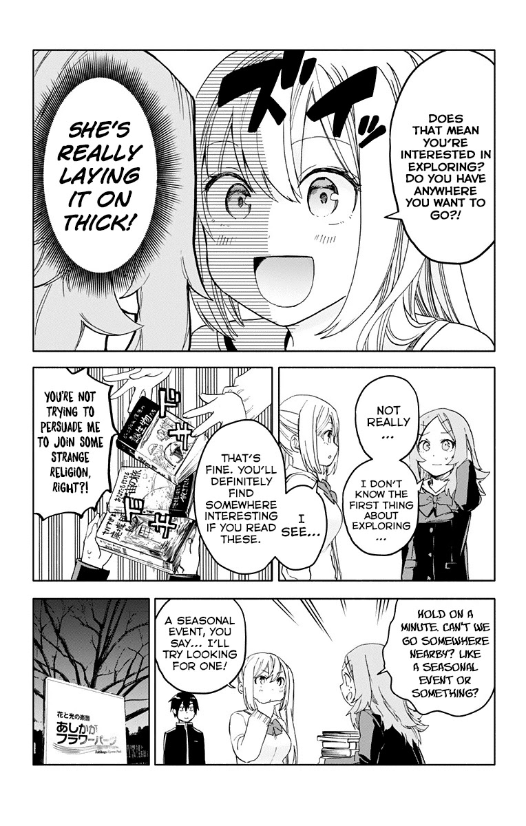 Saguri-chan Tankentai Chapter 11 page 3 - Chapter 11: Ashikaga Flower Park