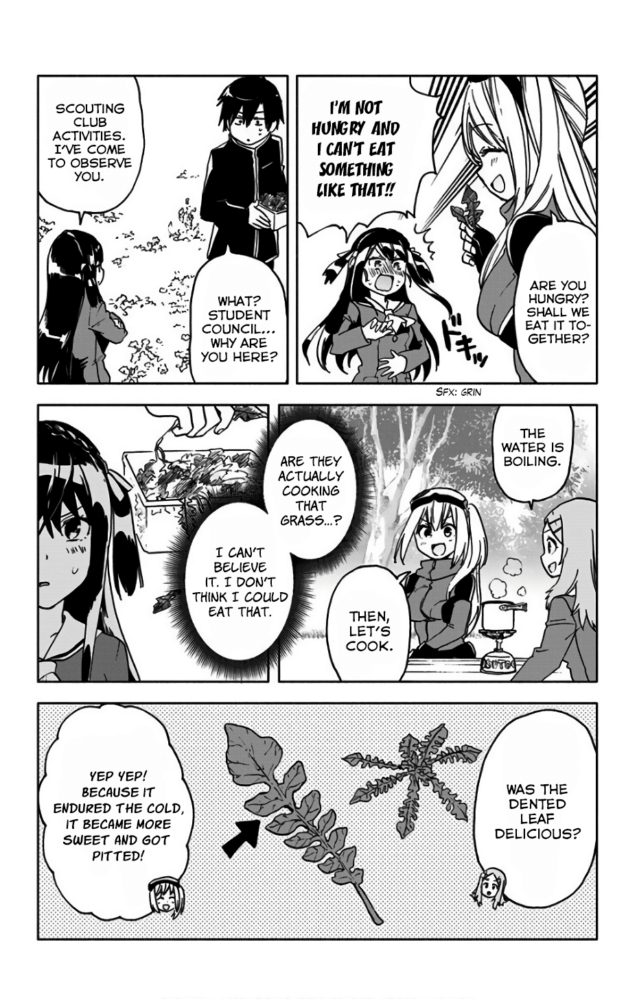 Saguri-chan Tankentai Chapter 15 page 10 - Chapter 15: A Primeval Winner of Ceremony