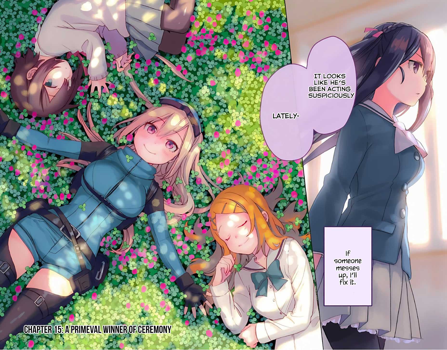 Saguri-chan Tankentai Chapter 15 page 3 - Chapter 15: A Primeval Winner of Ceremony