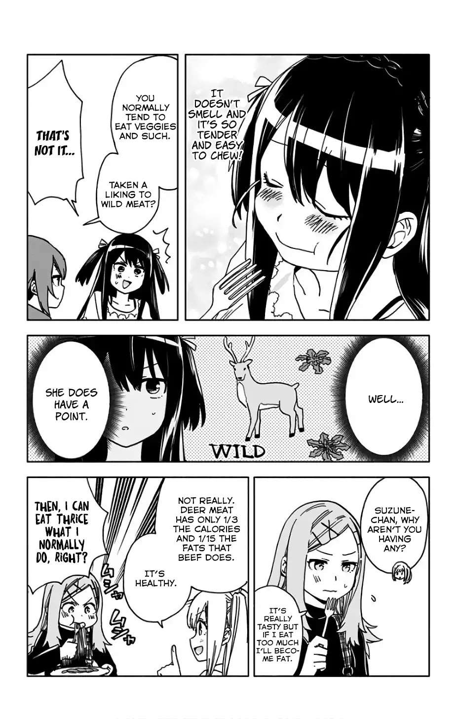 Saguri-chan Tankentai Chapter 16 page 14 - Chapter 16: Game Meat