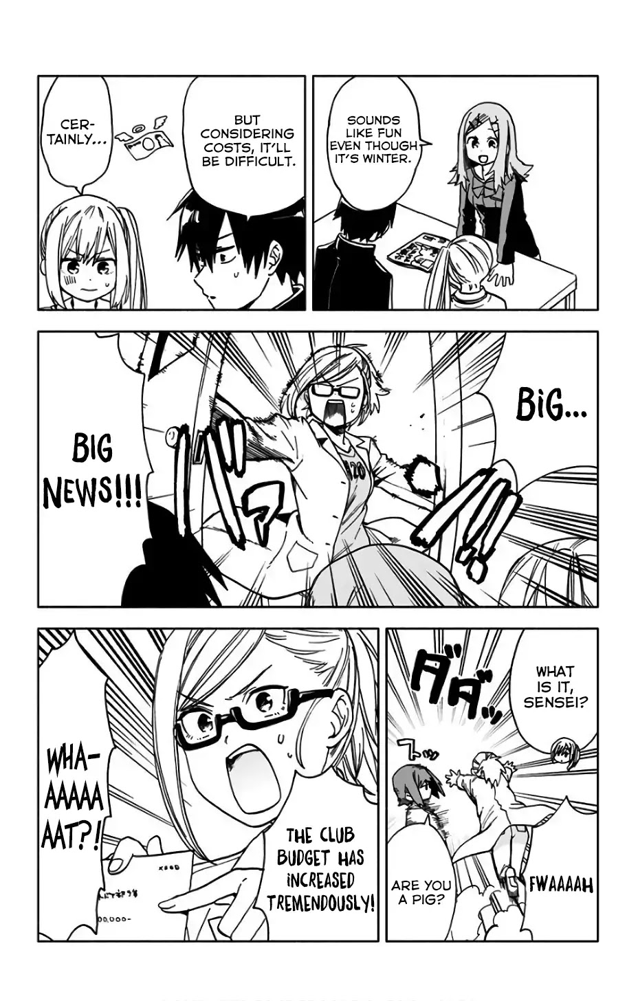 Saguri-chan Tankentai Chapter 16 page 3 - Chapter 16: Game Meat