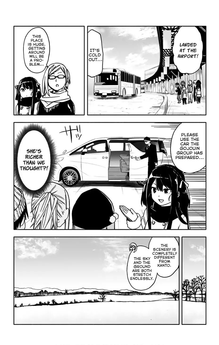 Saguri-chan Tankentai Chapter 16 page 6 - Chapter 16: Game Meat