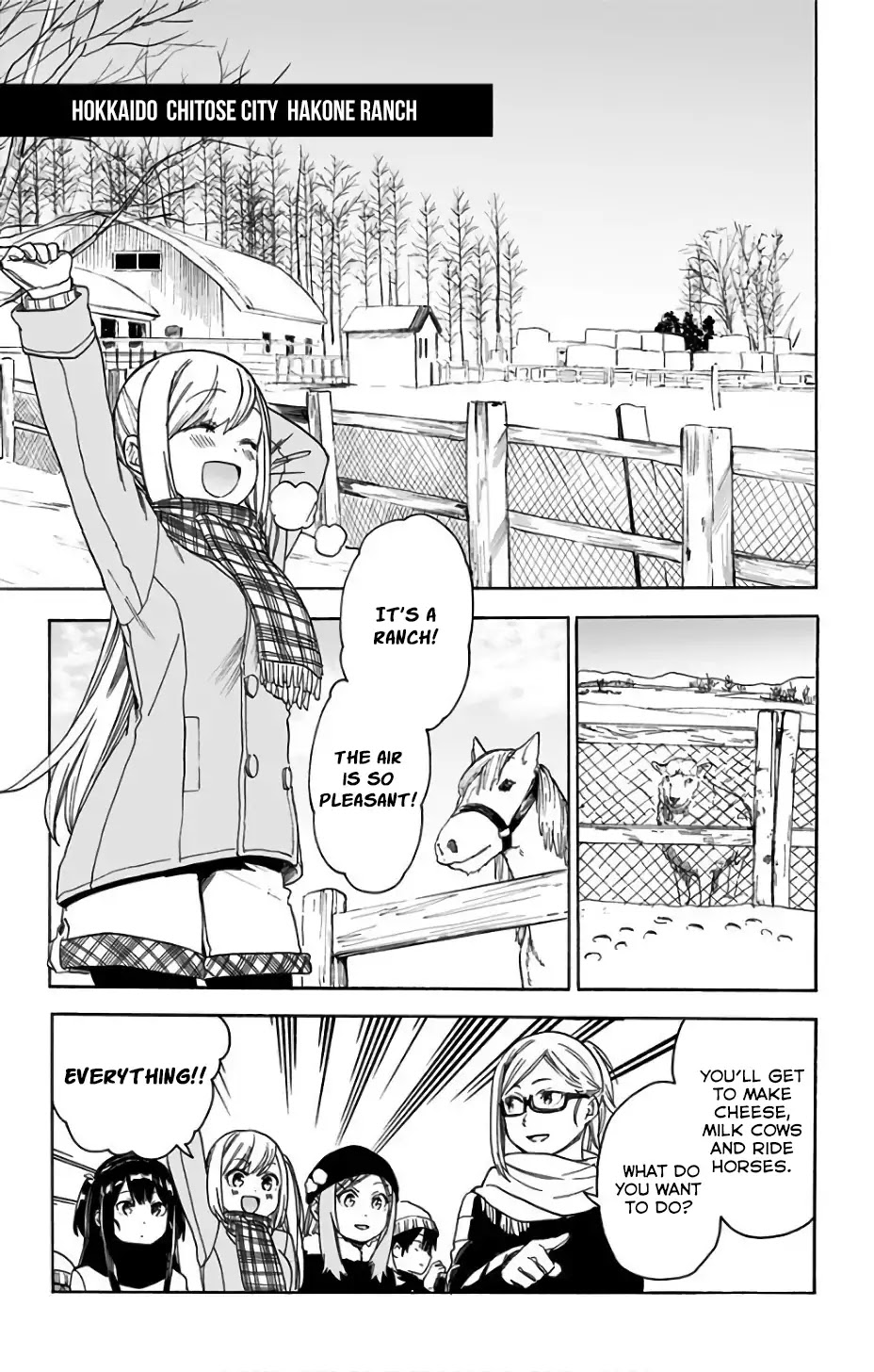 Saguri-chan Tankentai Chapter 16 page 8 - Chapter 16: Game Meat