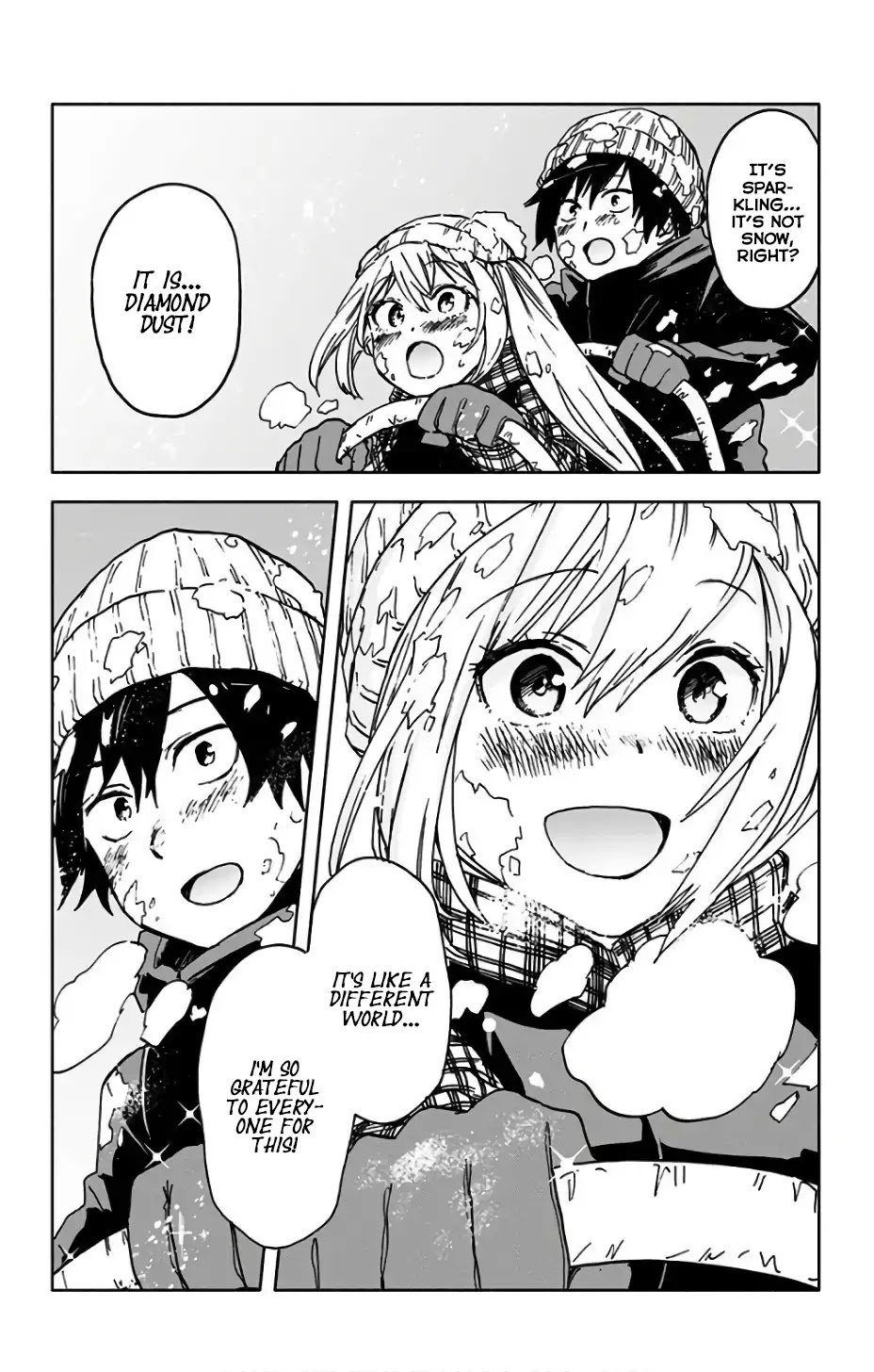 Saguri-chan Tankentai Chapter 17 page 15 - Chapter 17: Dog Sleighing Experience