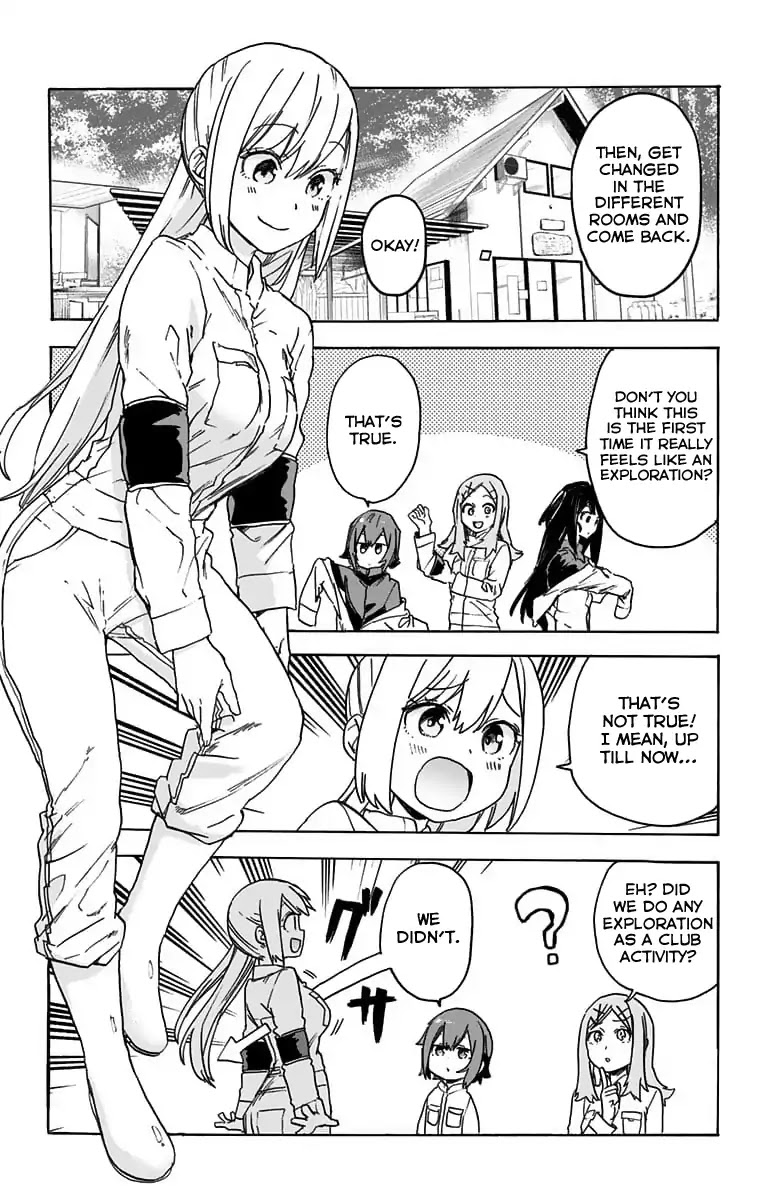 Saguri-chan Tankentai Chapter 19 page 13 - Chapter 19: Gifu Prefecture, Nameless Pond