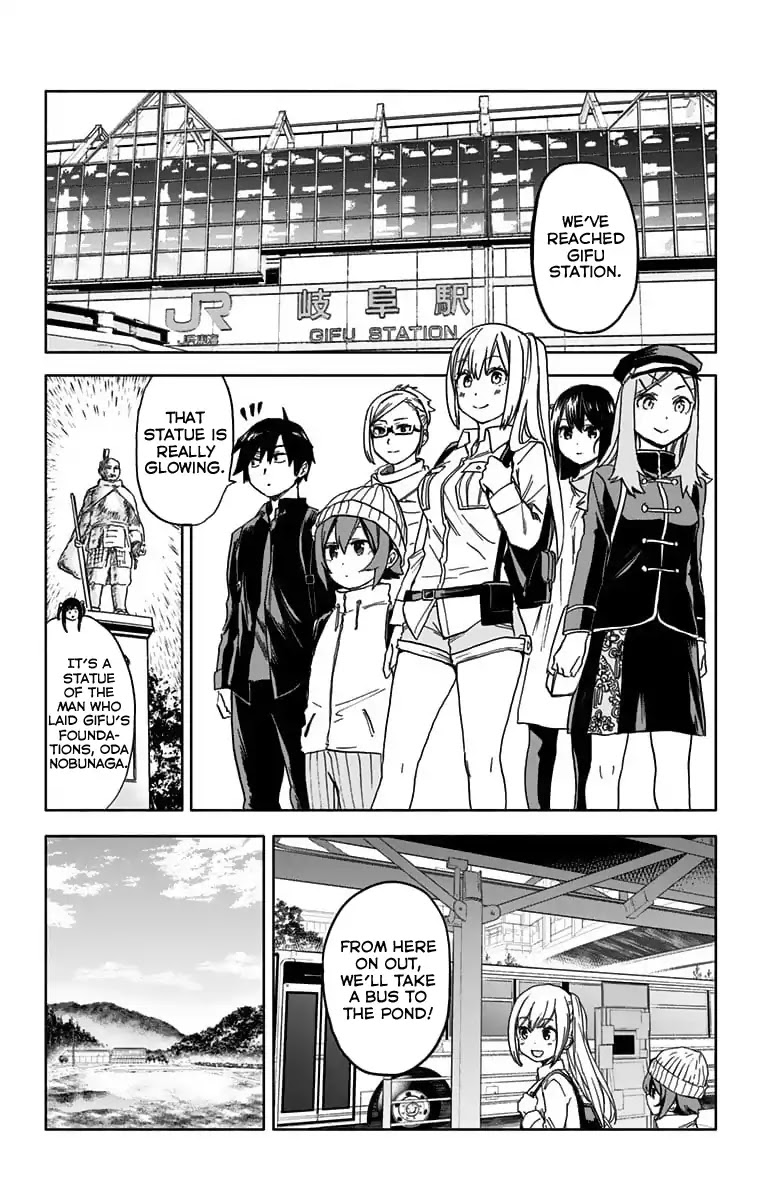 Saguri-chan Tankentai Chapter 19 page 7 - Chapter 19: Gifu Prefecture, Nameless Pond
