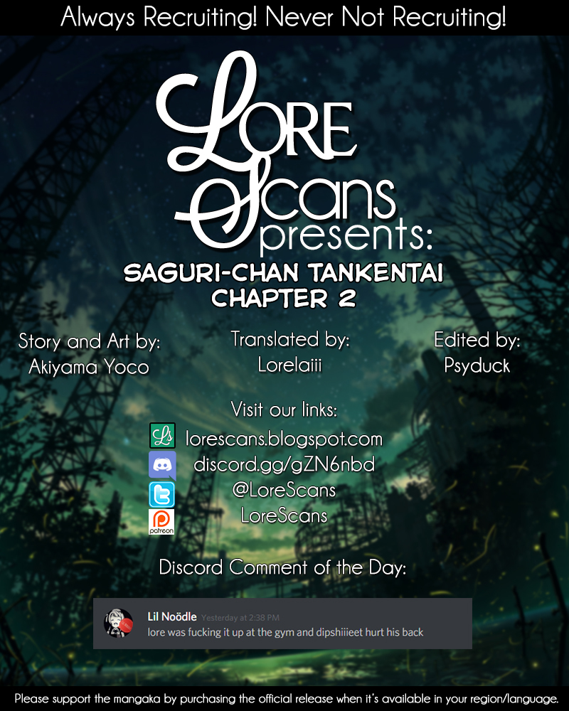 Saguri-chan Tankentai Chapter 2 page 24 - Chapter 2: Kitanomaru Park