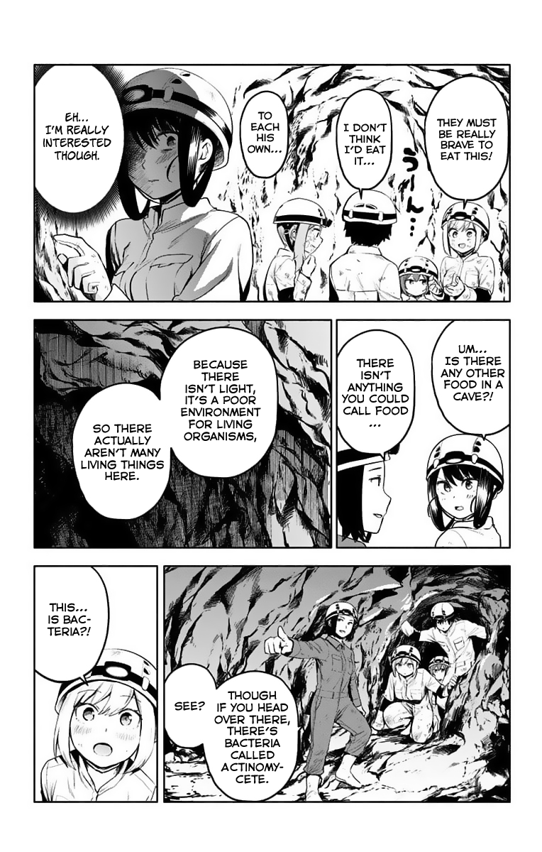 Saguri-chan Tankentai Chapter 20 page 10 - Chapter 20: Gifu Prefecture, Cave Exploration