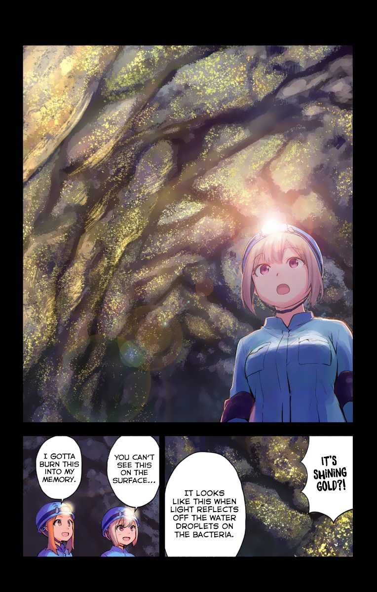 Saguri-chan Tankentai Chapter 20 page 11 - Chapter 20: Gifu Prefecture, Cave Exploration
