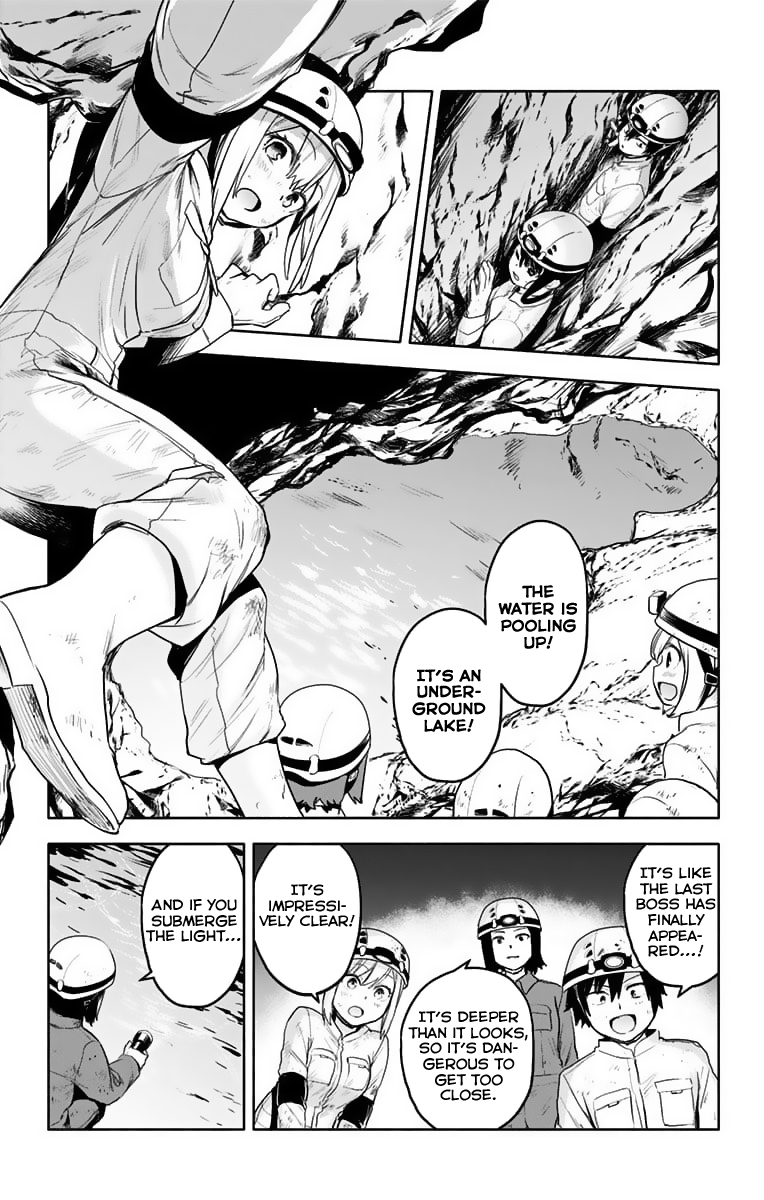 Saguri-chan Tankentai Chapter 20 page 12 - Chapter 20: Gifu Prefecture, Cave Exploration