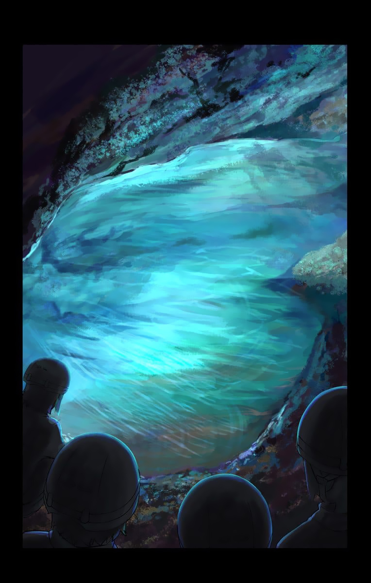 Saguri-chan Tankentai Chapter 20 page 13 - Chapter 20: Gifu Prefecture, Cave Exploration