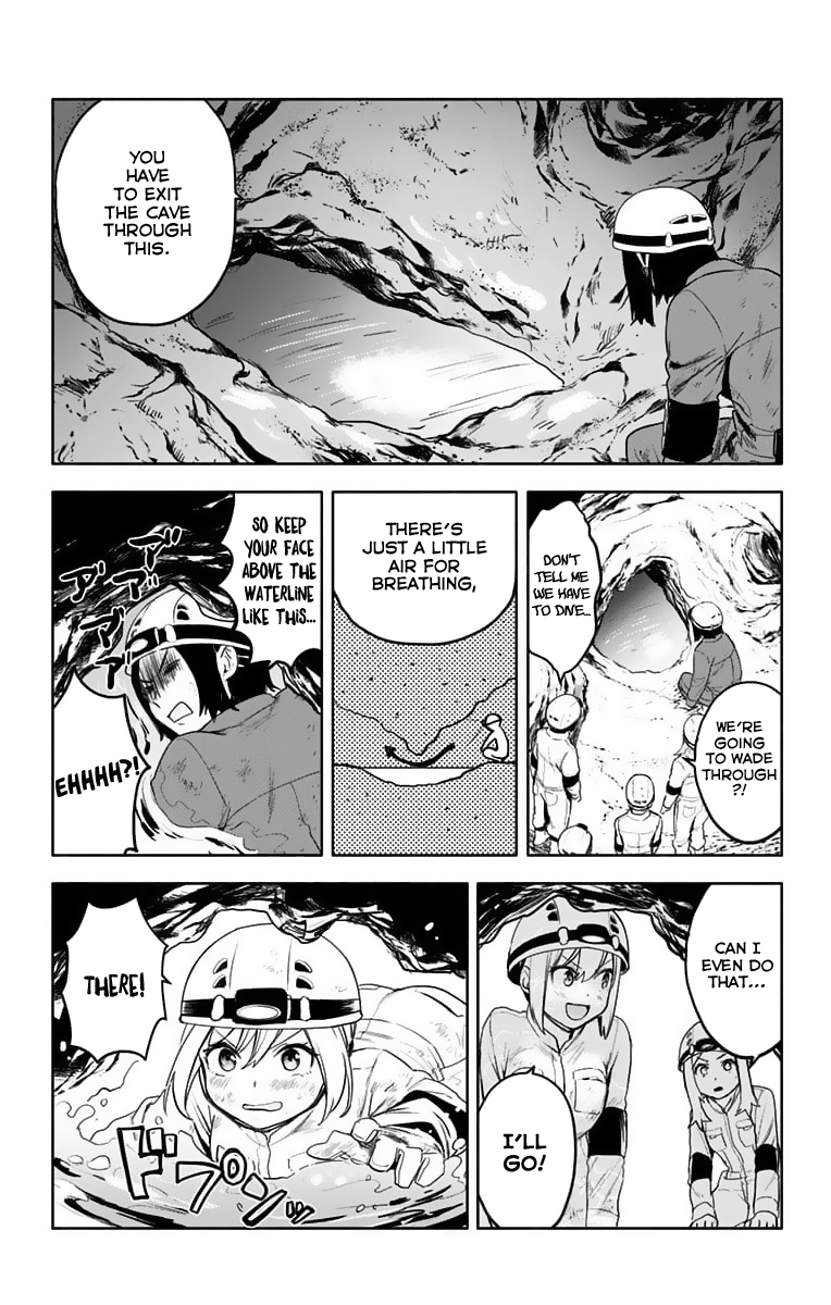 Saguri-chan Tankentai Chapter 20 page 16 - Chapter 20: Gifu Prefecture, Cave Exploration