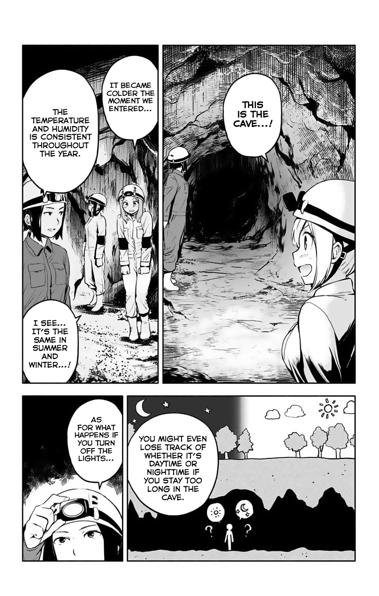 Saguri-chan Tankentai Chapter 20 page 3 - Chapter 20: Gifu Prefecture, Cave Exploration