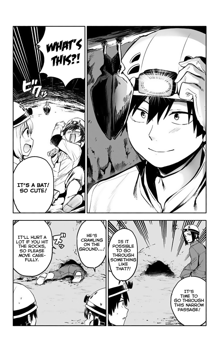 Saguri-chan Tankentai Chapter 20 page 5 - Chapter 20: Gifu Prefecture, Cave Exploration