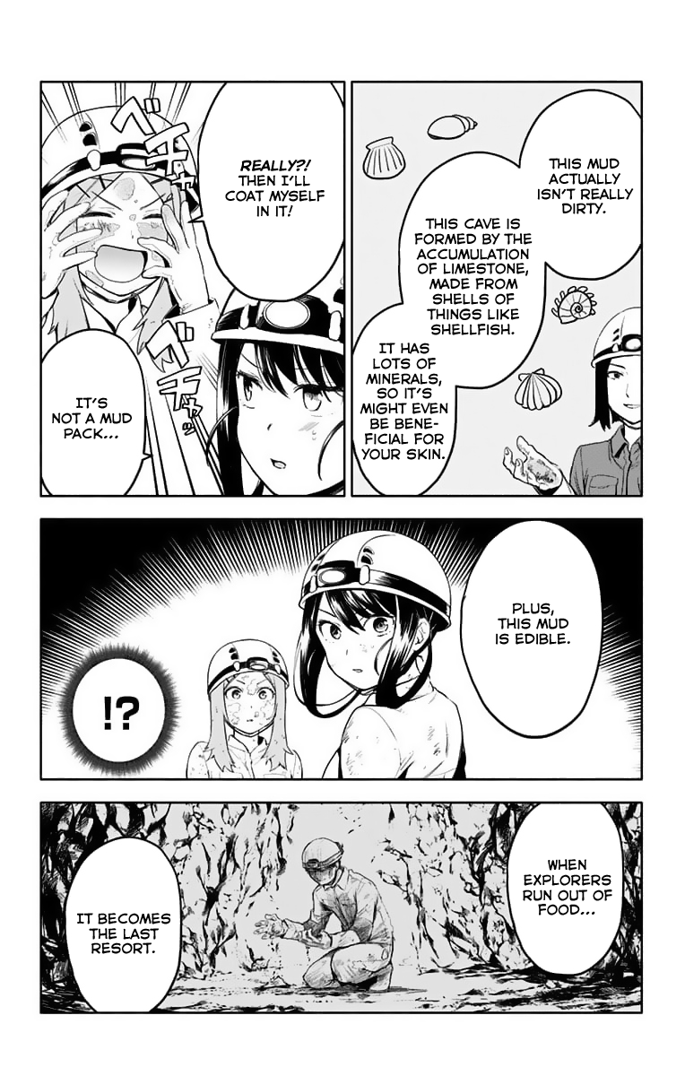 Saguri-chan Tankentai Chapter 20 page 9 - Chapter 20: Gifu Prefecture, Cave Exploration