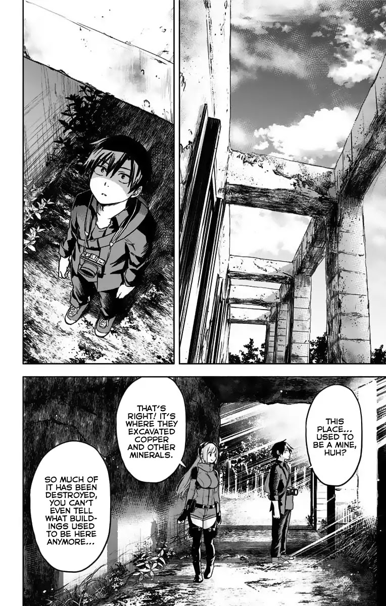 Saguri-chan Tankentai Chapter 21 page 9 - Chapter 21: Shiga Prefecture, Tsuchikura Mine (1)