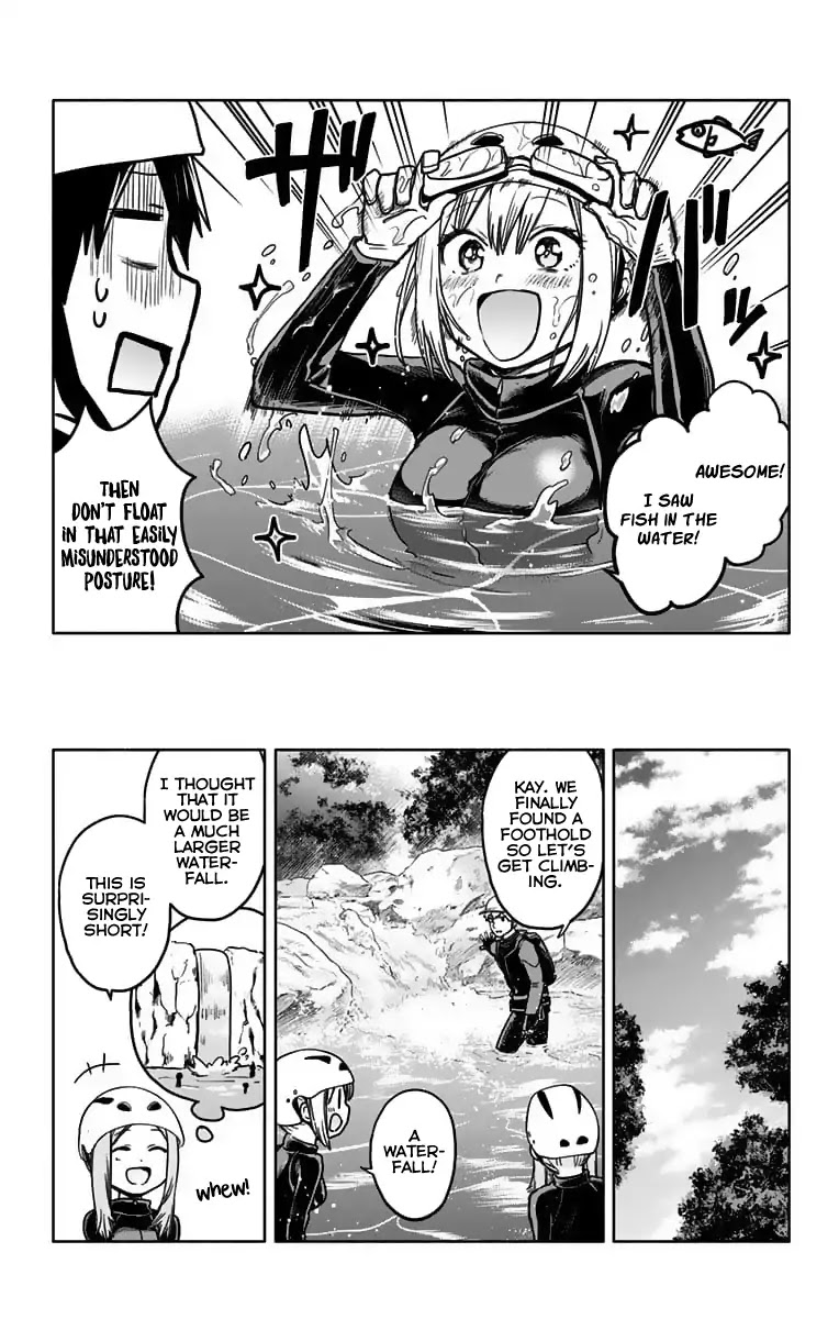 Saguri-chan Tankentai Chapter 23 page 10 - Chapter 23: Shower Climbing