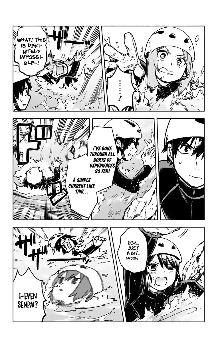 Saguri-chan Tankentai Chapter 23 page 11 - Chapter 23: Shower Climbing