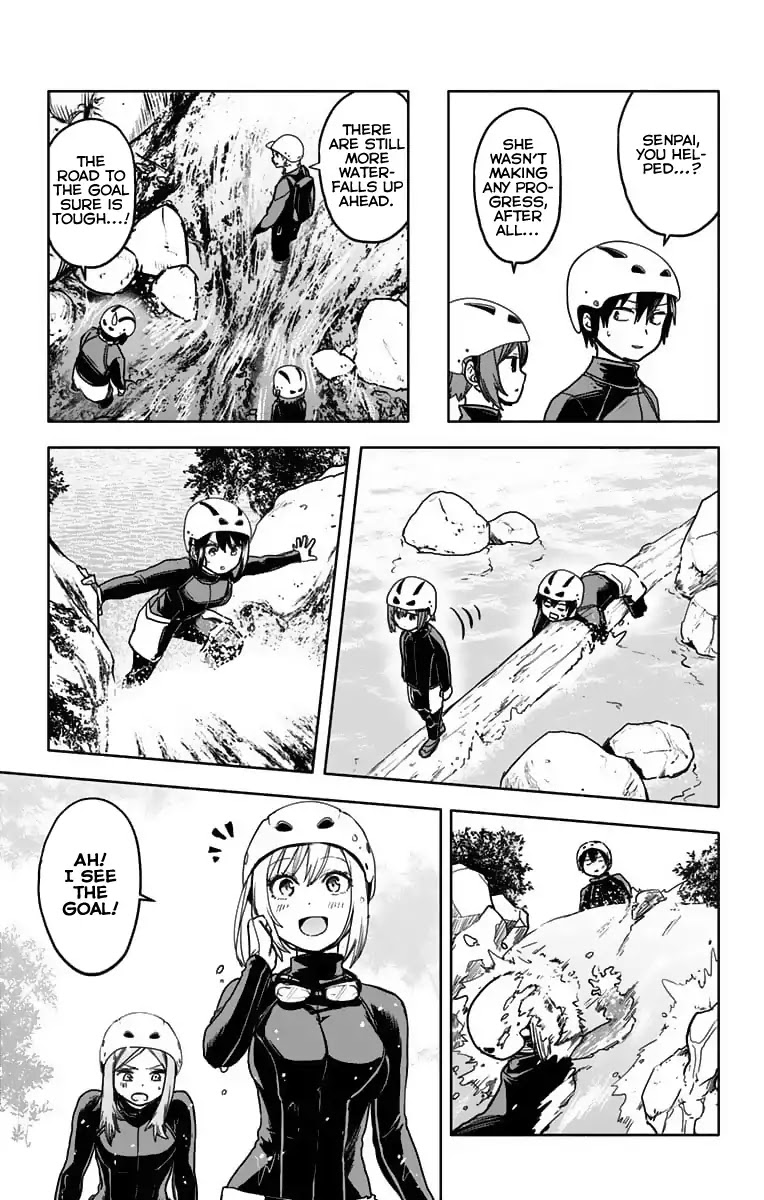 Saguri-chan Tankentai Chapter 23 page 14 - Chapter 23: Shower Climbing