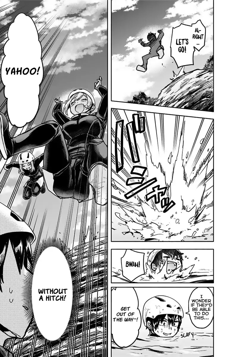 Saguri-chan Tankentai Chapter 23 page 8 - Chapter 23: Shower Climbing