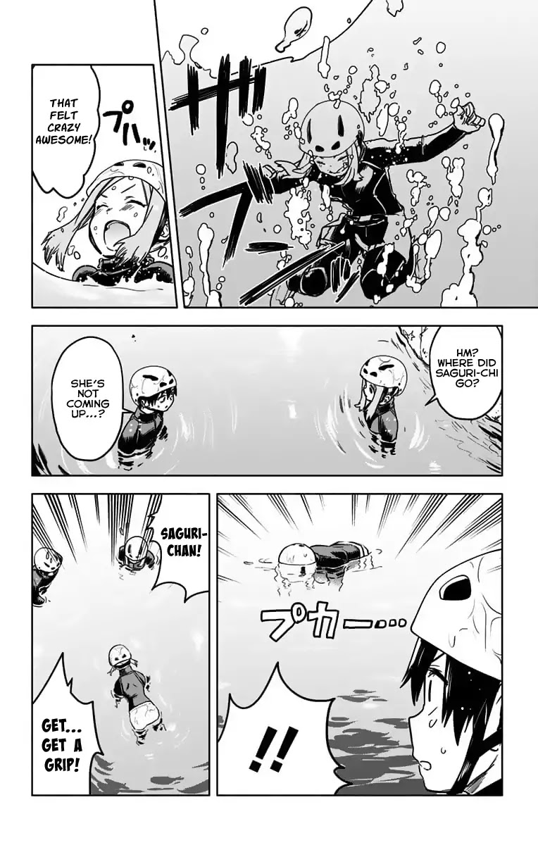Saguri-chan Tankentai Chapter 23 page 9 - Chapter 23: Shower Climbing