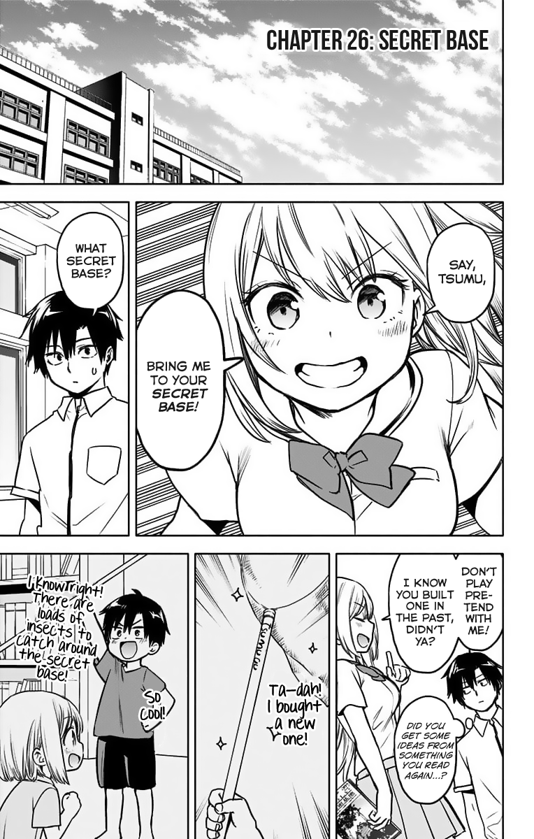 Saguri-chan Tankentai Chapter 26 page 1 - Chapter 26: Secret Base