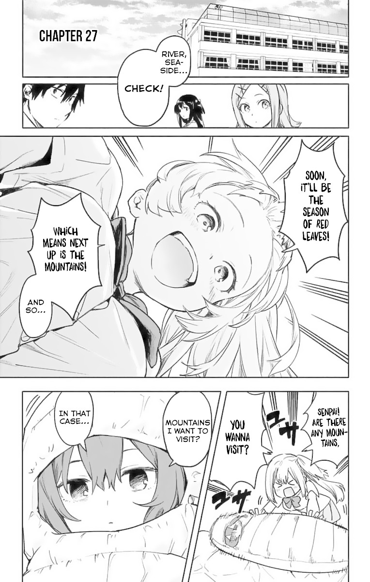 Saguri-chan Tankentai Chapter 27 page 3 - Chapter 27: Fukushima Prefecture, Mount Azuma-Kofuji