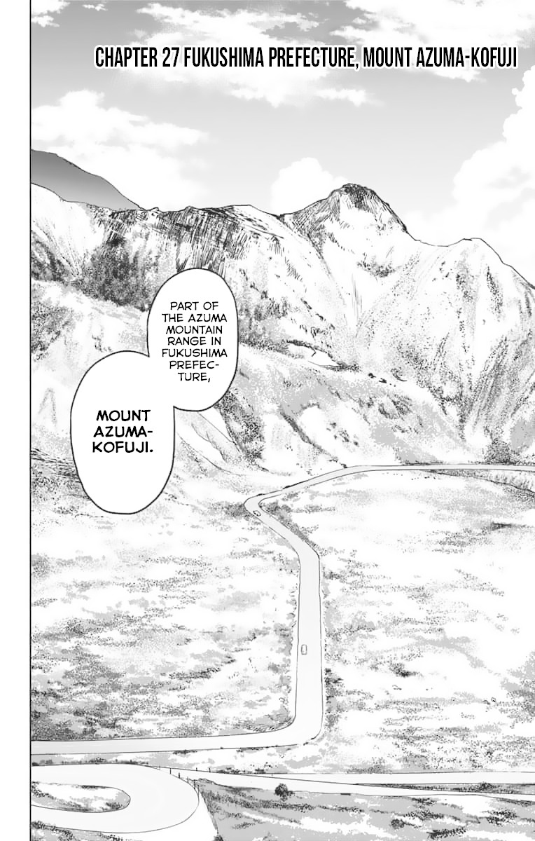 Saguri-chan Tankentai Chapter 27 page 4 - Chapter 27: Fukushima Prefecture, Mount Azuma-Kofuji