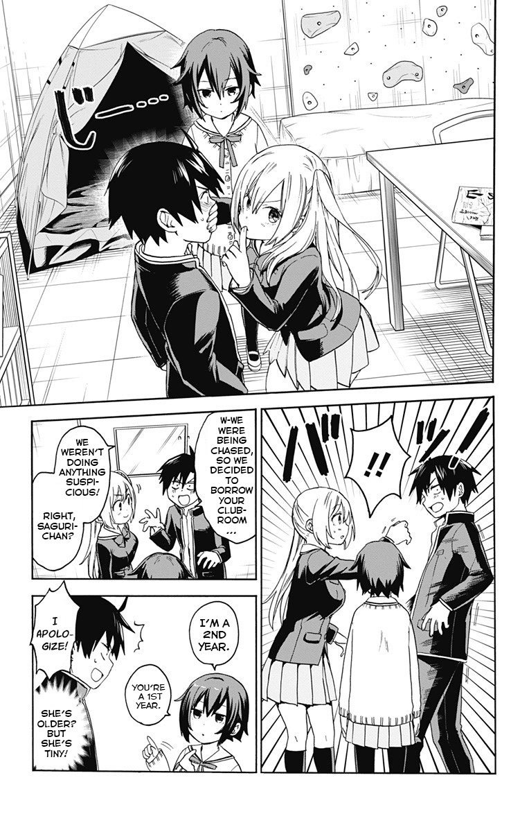 Saguri-chan Tankentai Chapter 3 page 13 - Chapter 3: High School Exploration