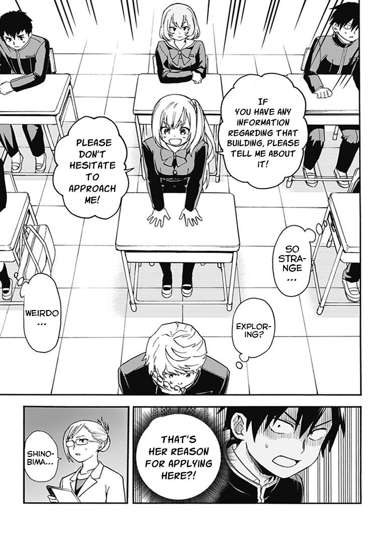 Saguri-chan Tankentai Chapter 3 page 5 - Chapter 3: High School Exploration
