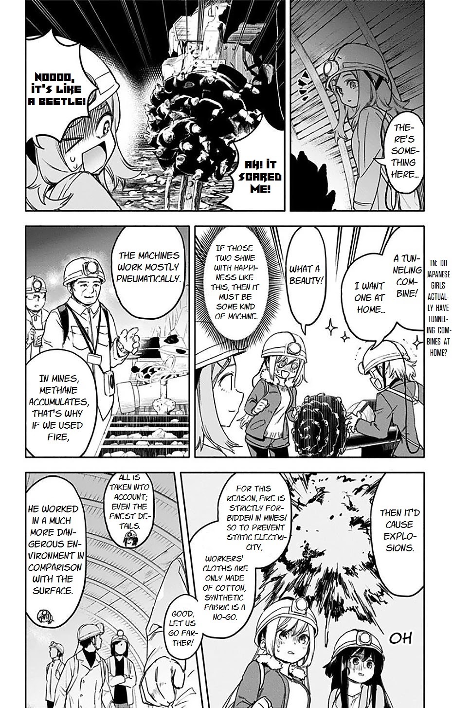 Saguri-chan Tankentai Chapter 30 page 16 - Chapter 30: Nagasaki prefecture, coal mine of Ikeshima