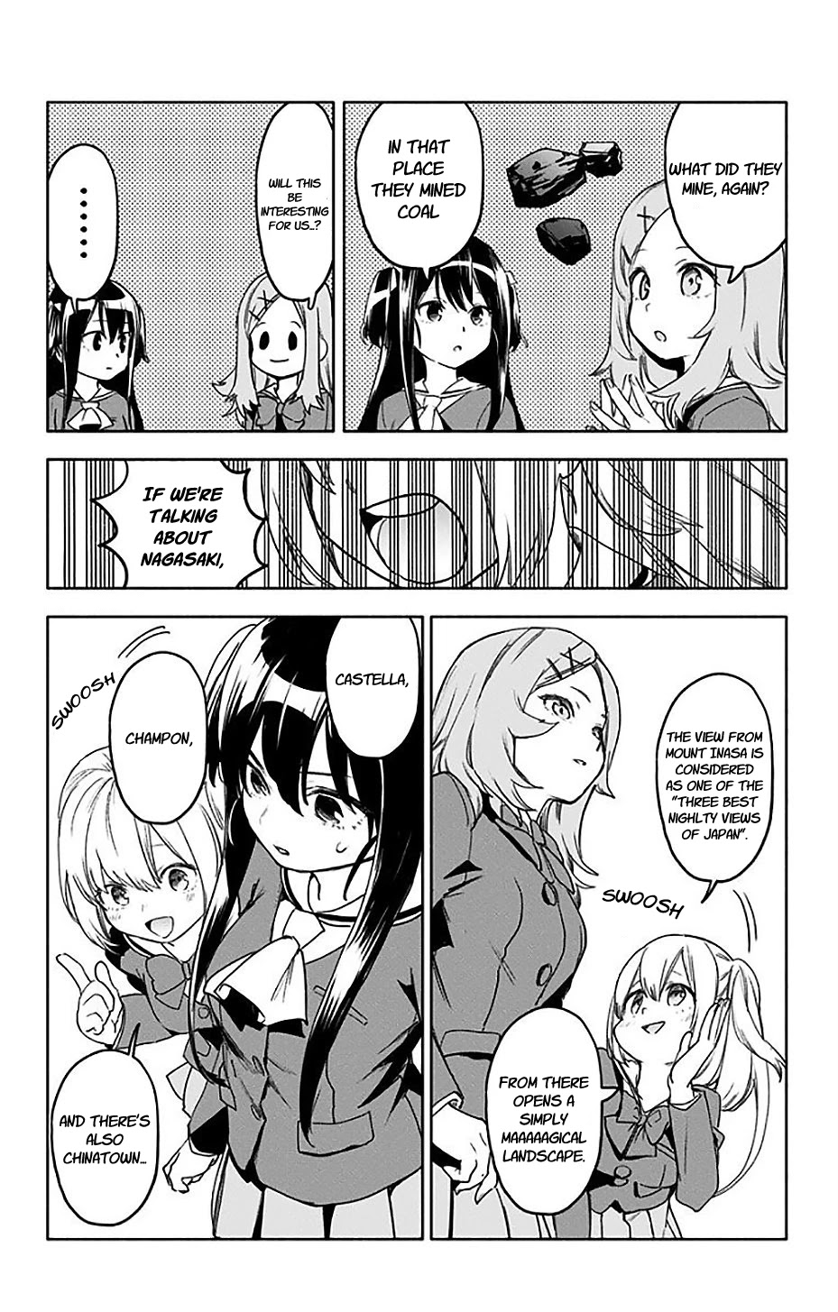 Saguri-chan Tankentai Chapter 30 page 7 - Chapter 30: Nagasaki prefecture, coal mine of Ikeshima