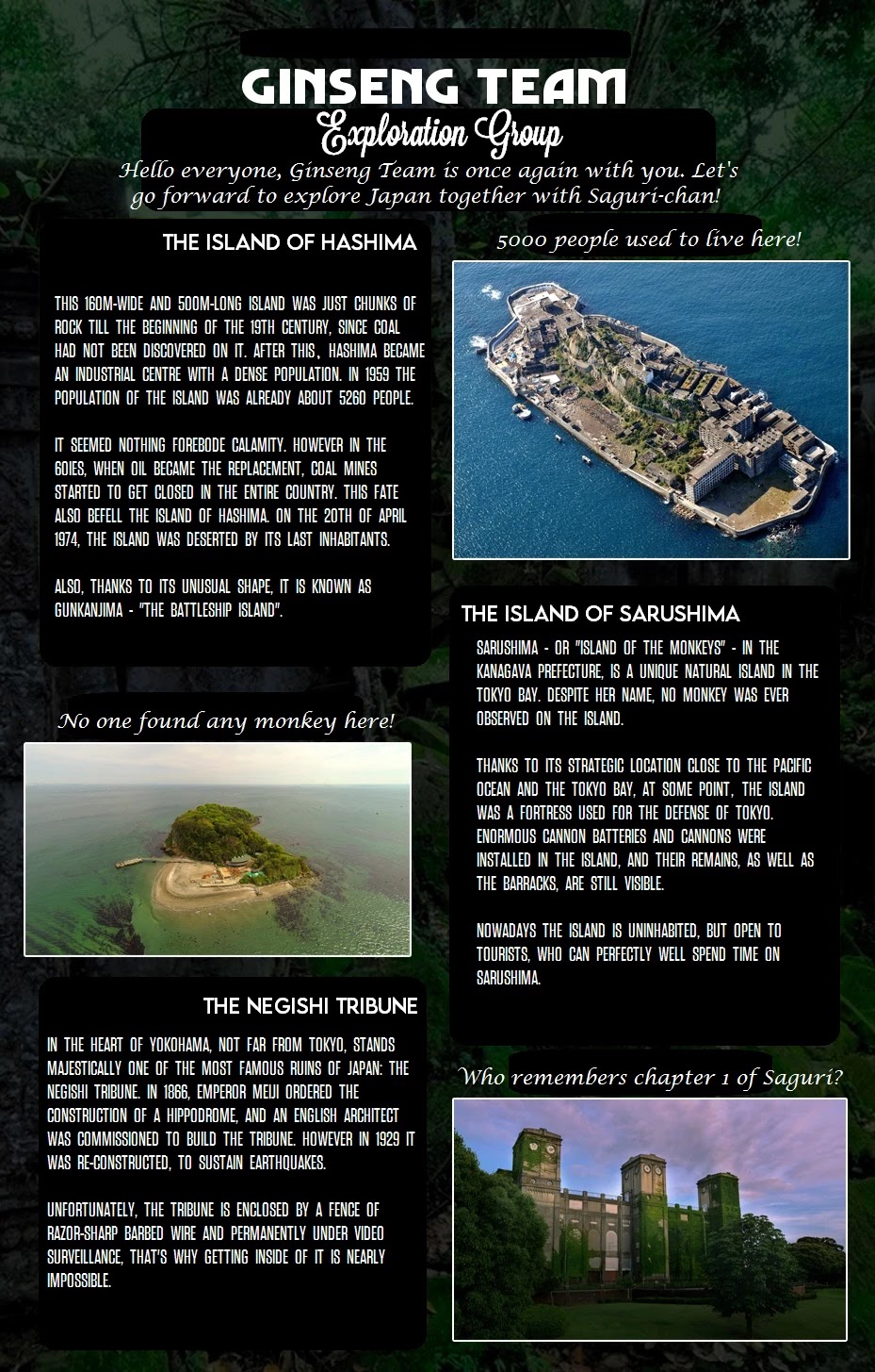 Saguri-chan Tankentai Chapter 31 page 22 - Chapter 31: Nagasaki Prefecture, Exploration of Ikeshima