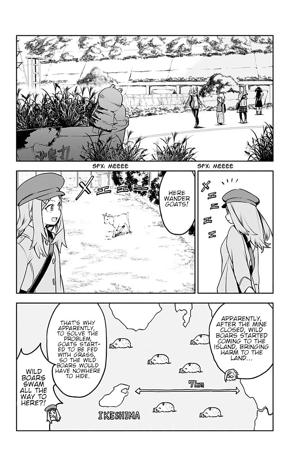 Saguri-chan Tankentai Chapter 31 page 4 - Chapter 31: Nagasaki Prefecture, Exploration of Ikeshima