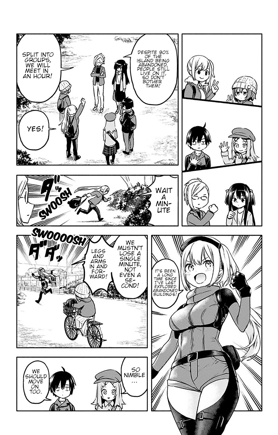 Saguri-chan Tankentai Chapter 31 page 7 - Chapter 31: Nagasaki Prefecture, Exploration of Ikeshima