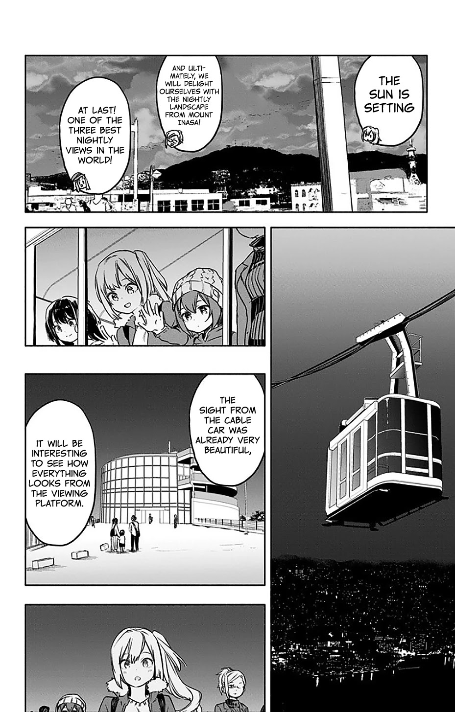 Saguri-chan Tankentai Chapter 32 page 15 - Chapter 32: Nagasaki Prefecture, Mount Inasa