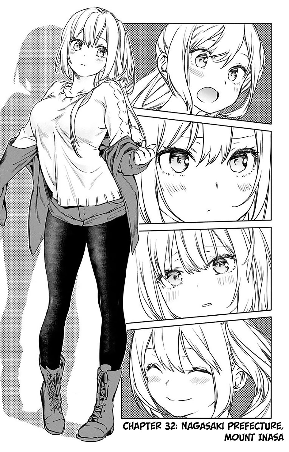 Saguri-chan Tankentai Chapter 32 page 4 - Chapter 32: Nagasaki Prefecture, Mount Inasa