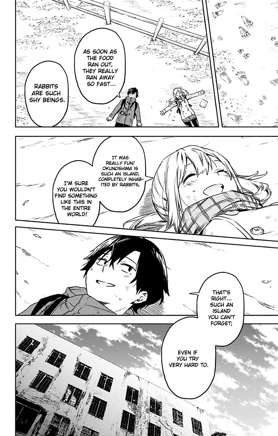 Saguri-chan Tankentai Chapter 33 page 20 - Chapter 33: Hiroshima prefecture, Okunoshima