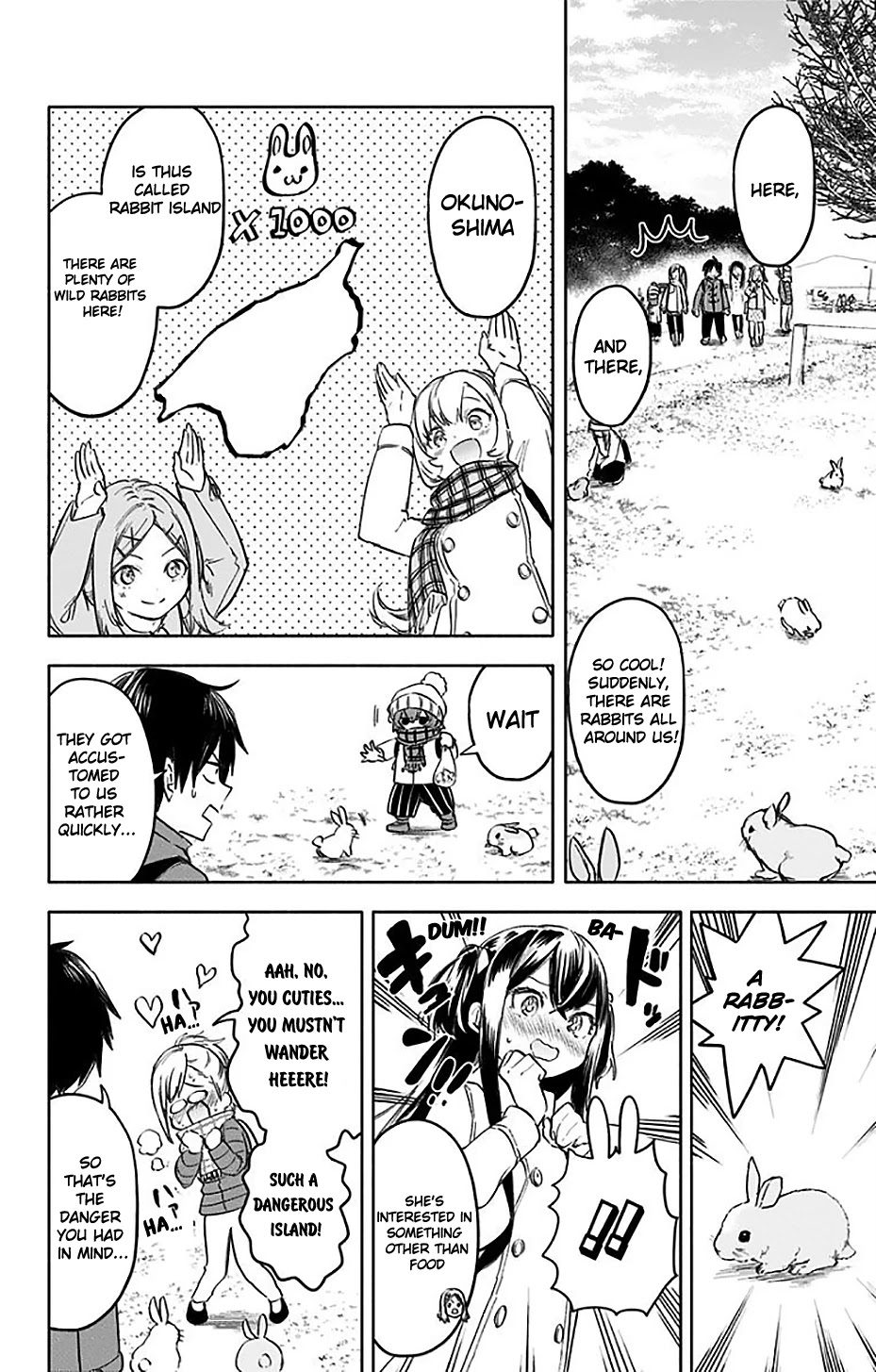 Saguri-chan Tankentai Chapter 33 page 9 - Chapter 33: Hiroshima prefecture, Okunoshima