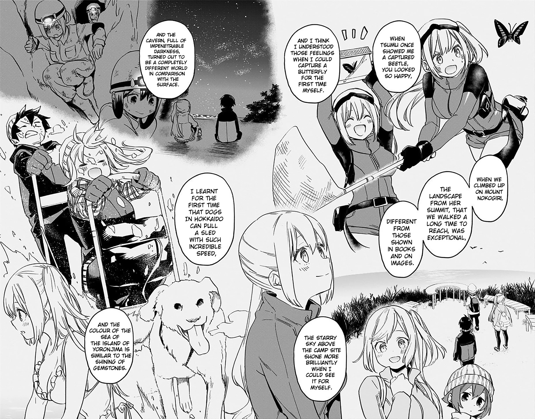 Saguri-chan Tankentai Chapter 35 page 15 - Chapter 35: Saguri-chan's exploration group [END]