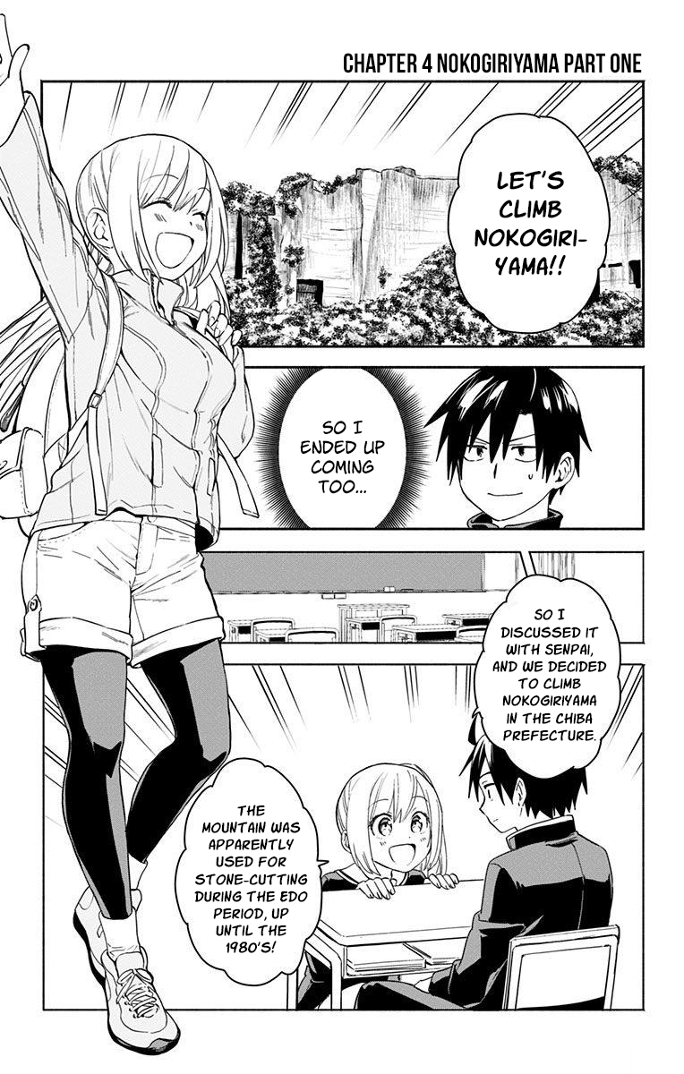 Saguri-chan Tankentai Chapter 4 page 1 - Chapter 4: Nokogiriyama Part One