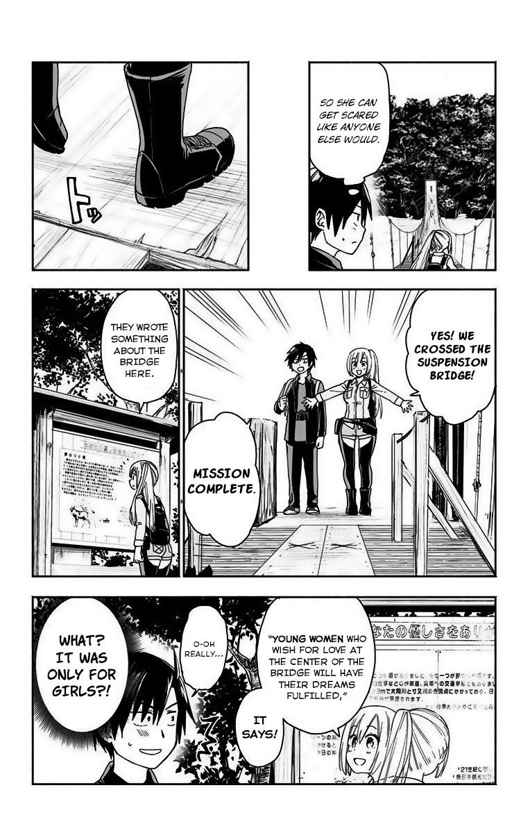 Saguri-chan Tankentai Chapter 6 page 14 - Chapter 6: Suspension Bridge of Dreams